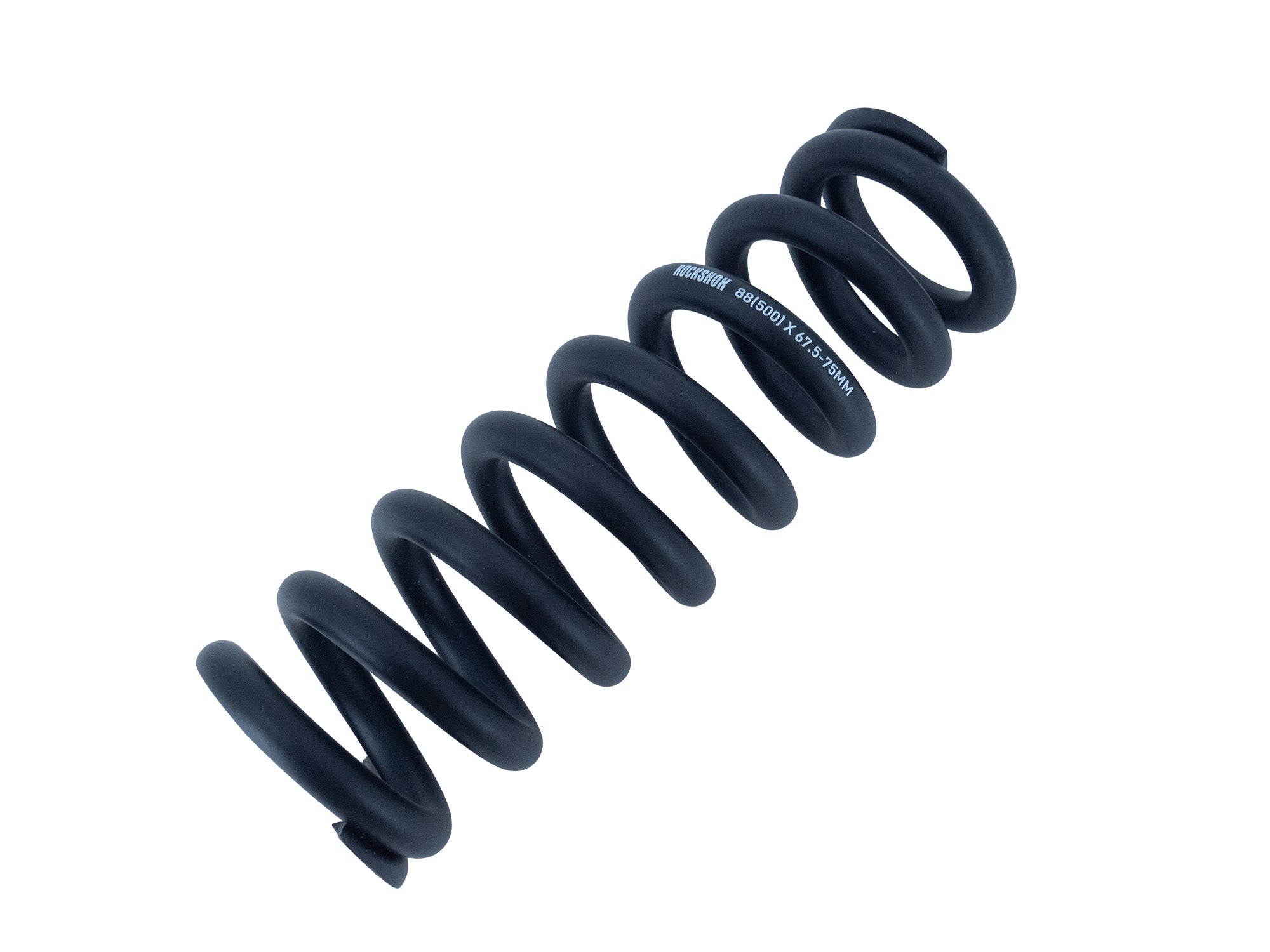Metric Coil Spring / 67.5-75mm / 500lb / Black - Fanatik Outlet