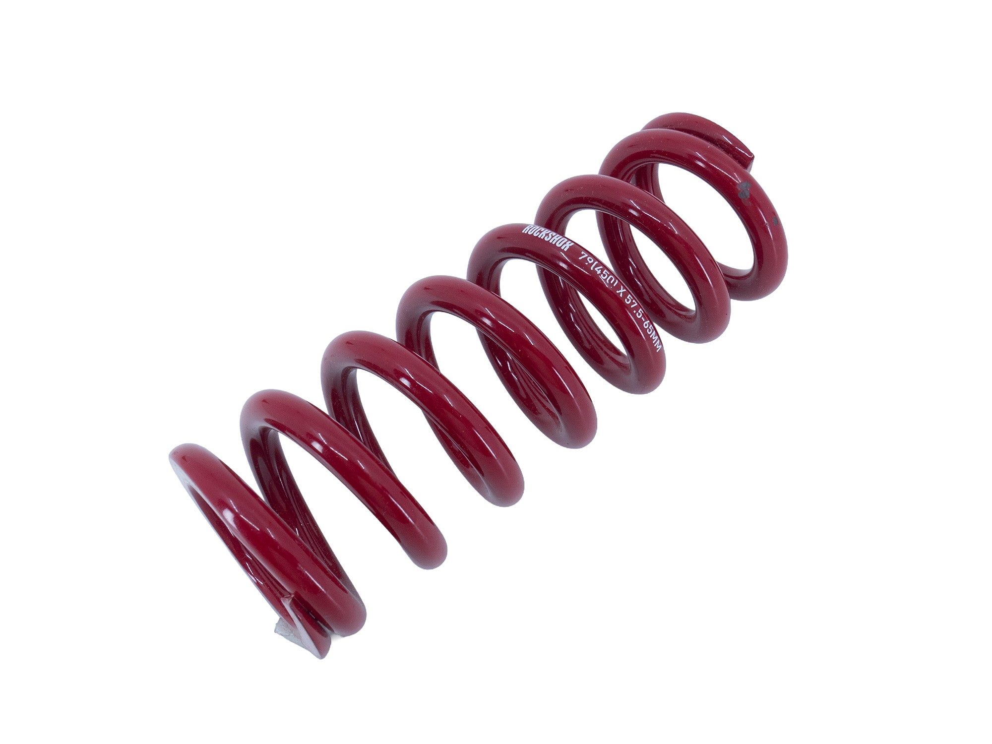 Metric Coil Spring / 57.5-65mm / 450lb / Red - Fanatik Outlet