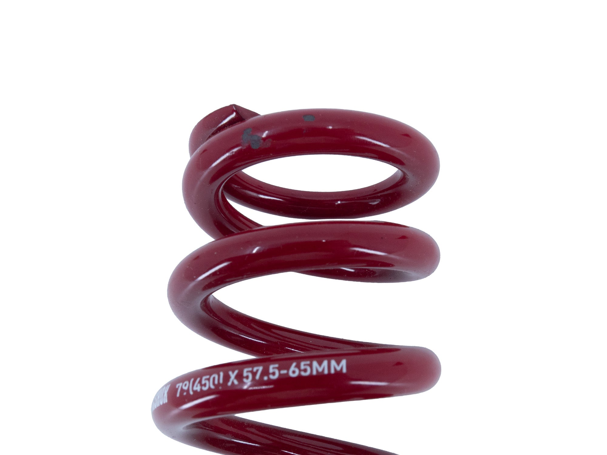 Metric Coil Spring / 57.5-65mm / 450lb / Red - Fanatik Outlet