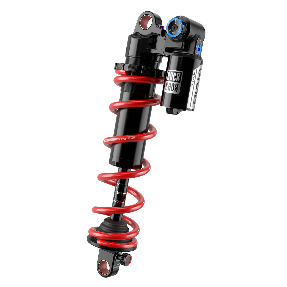 Vivid Coil Ultimate DH RC2 Metric Rear shock - D1 - Commencal Supreme