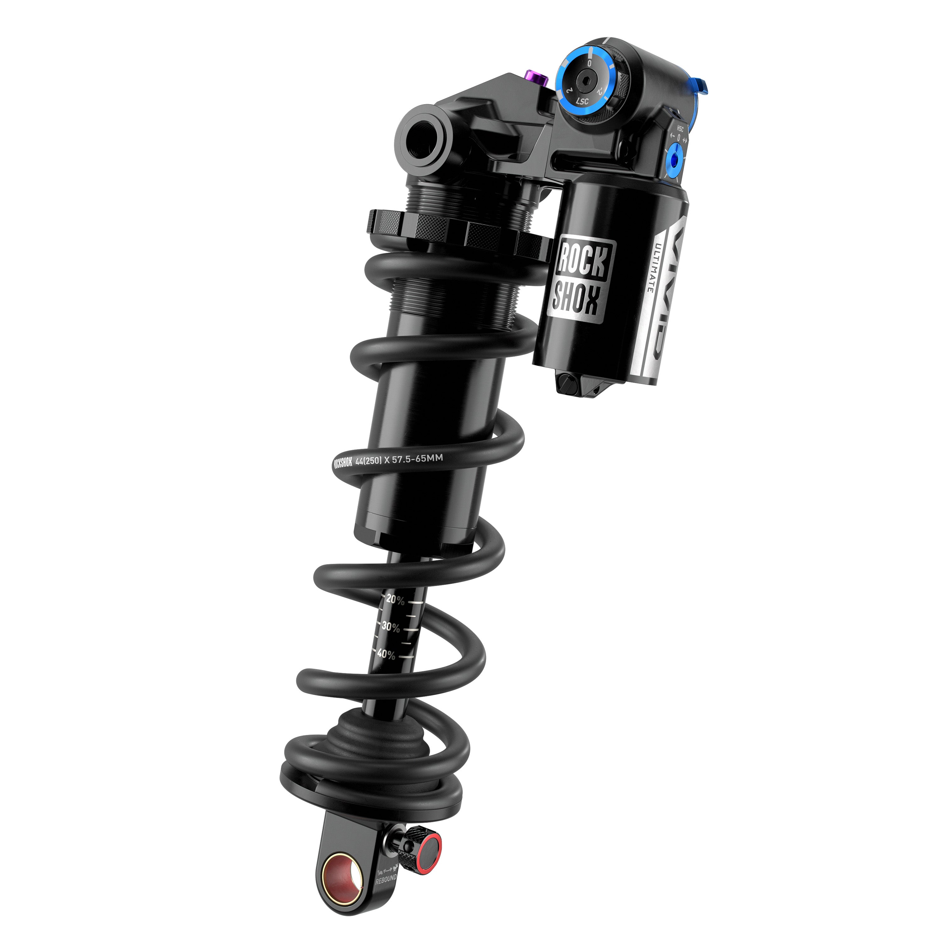 Vivid Coil Ultimate RC2T Metric Trunnion Rear Shock - D1