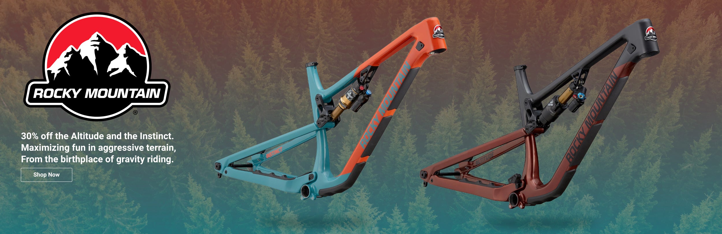 On Sale Now: The Rocky Mountain Altitude and Instinct