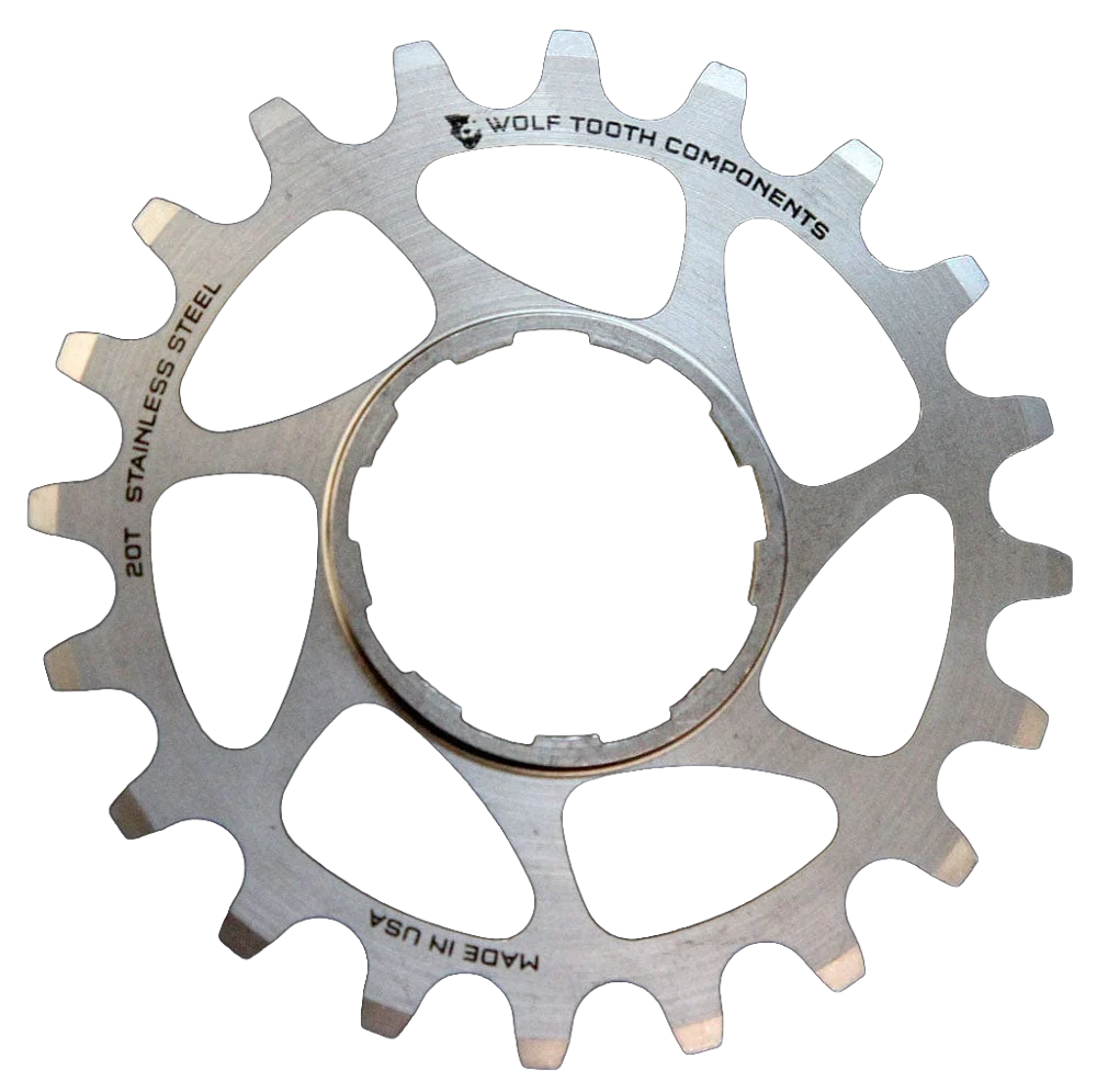 Single Speed Stainless Steel Cog - 20t