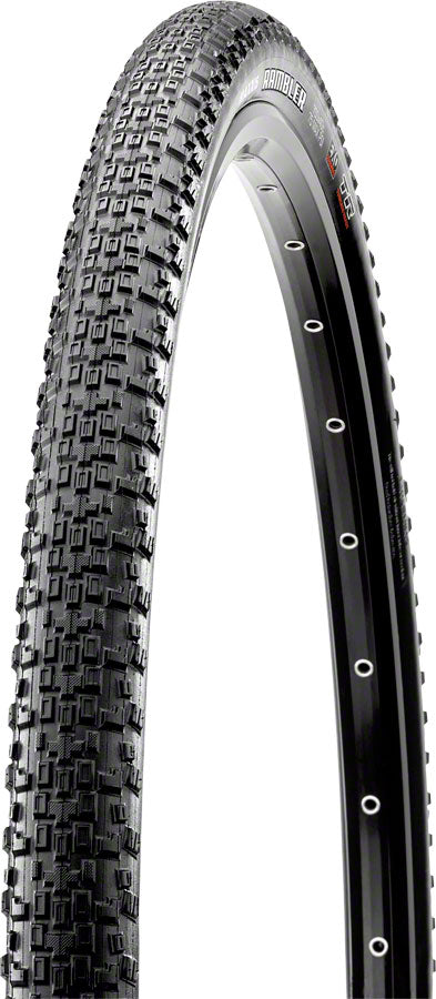 Rambler Tire - 700 x 50, Tubeless, Folding, Black, Dual, SilkShield