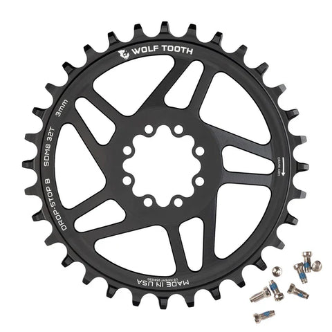 SRAM DM 8-Bolt Boost (3mm Offset) Chainring, Drop-Stop B