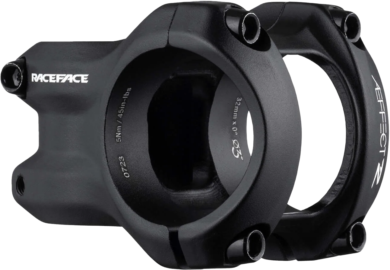 Race Face Ride Mountain Bike Stem - Forged Aluminum 4-Bolt Clamp Design