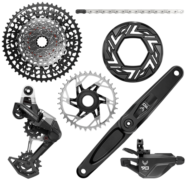 SRAM　GX Eagle クランクセット　34t SRAM Eagle 90 Transmission Crankset (Black) (12 Speed) (155mm