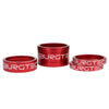 Stem Spacer Kit - Race Red Set/4