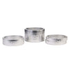 Stem Spacer Kit - Rhodium Silver Set/4