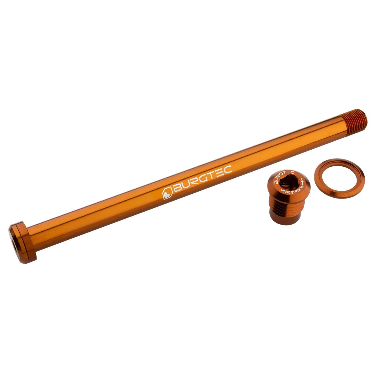 Burgtec 180mm x 12mm Replacement Rear Axles - 1.00Mm Kash Bronze