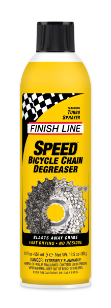 Finish Line Speed Bike Degreaser, 18oz Aerosol