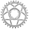 T-Type 3-Bolt Chainring 3mm Offset 32T - Clear/Silve