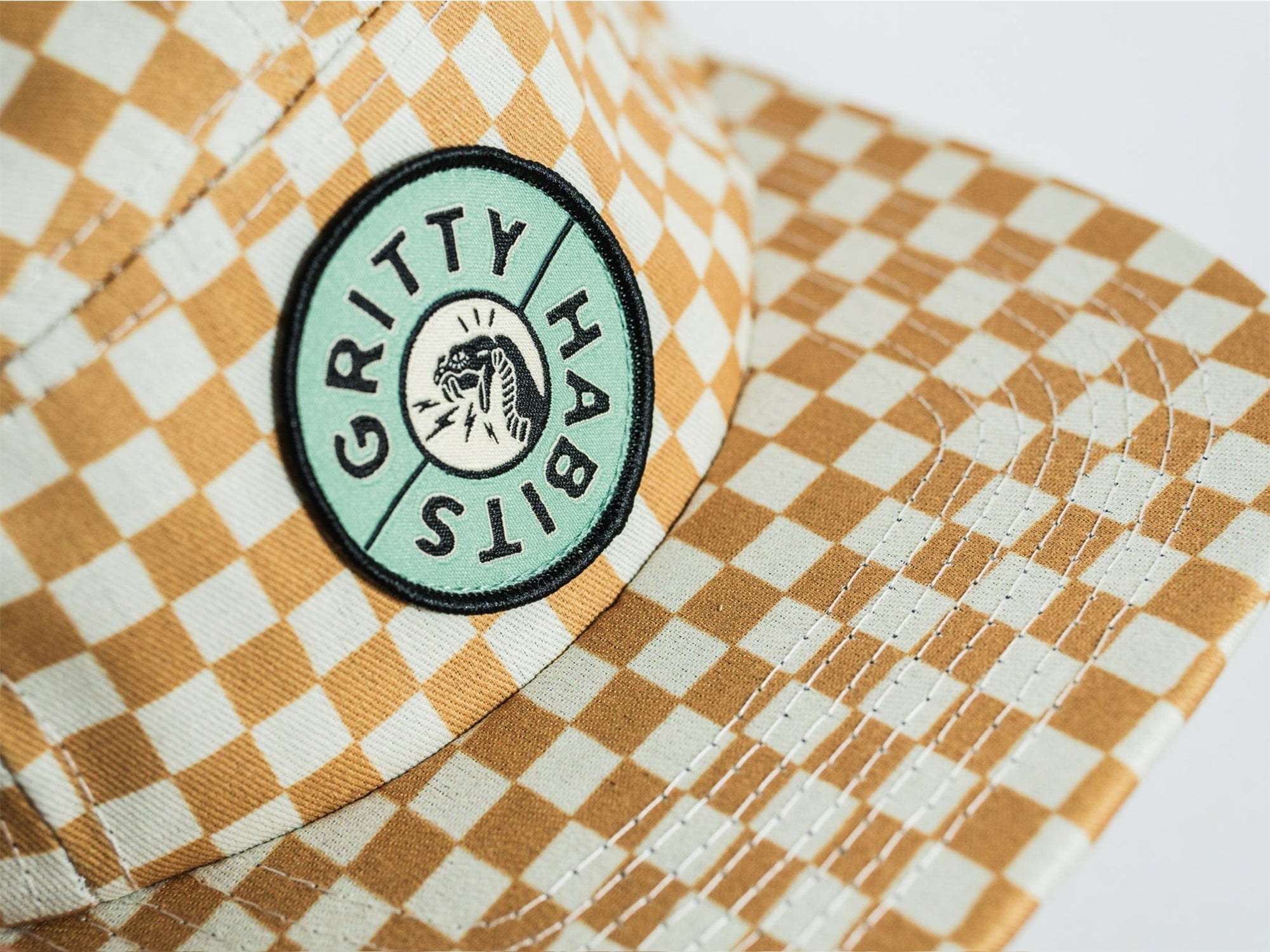 Wipeout Checkered 5-Panel Hat