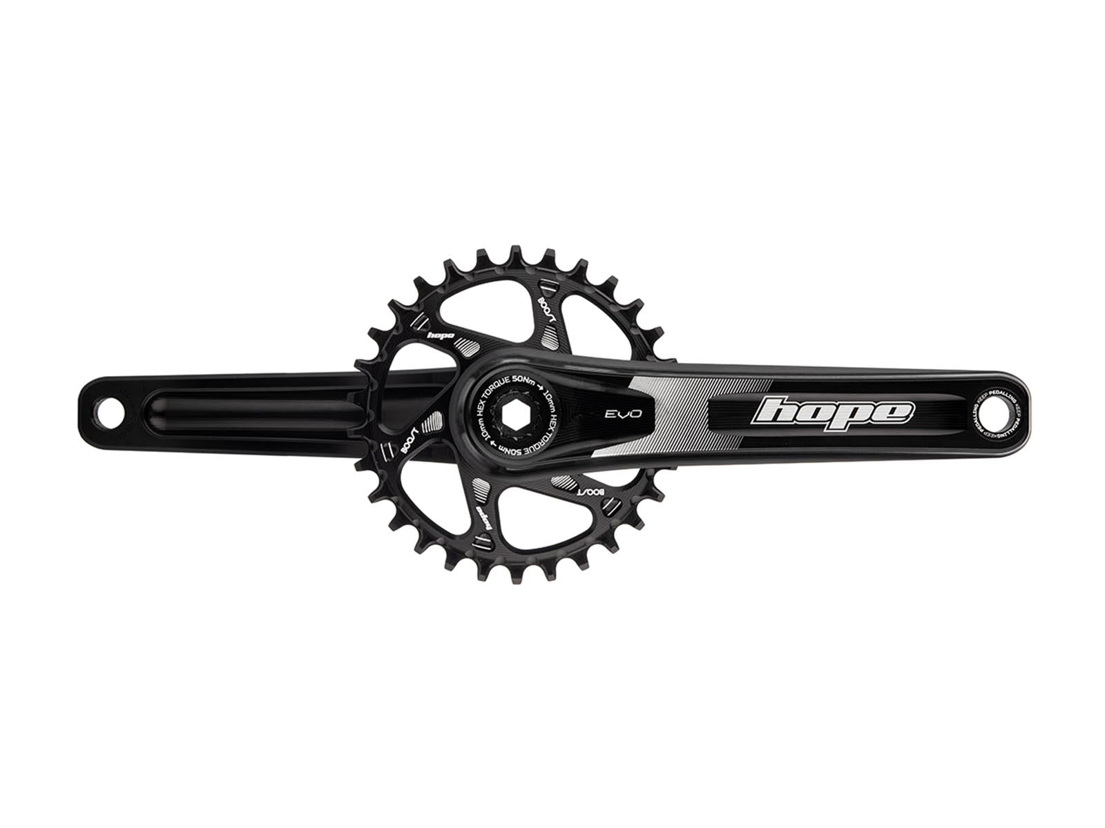 Evo SuperBoost Crankset - 73mm - 56.5mm Chainline