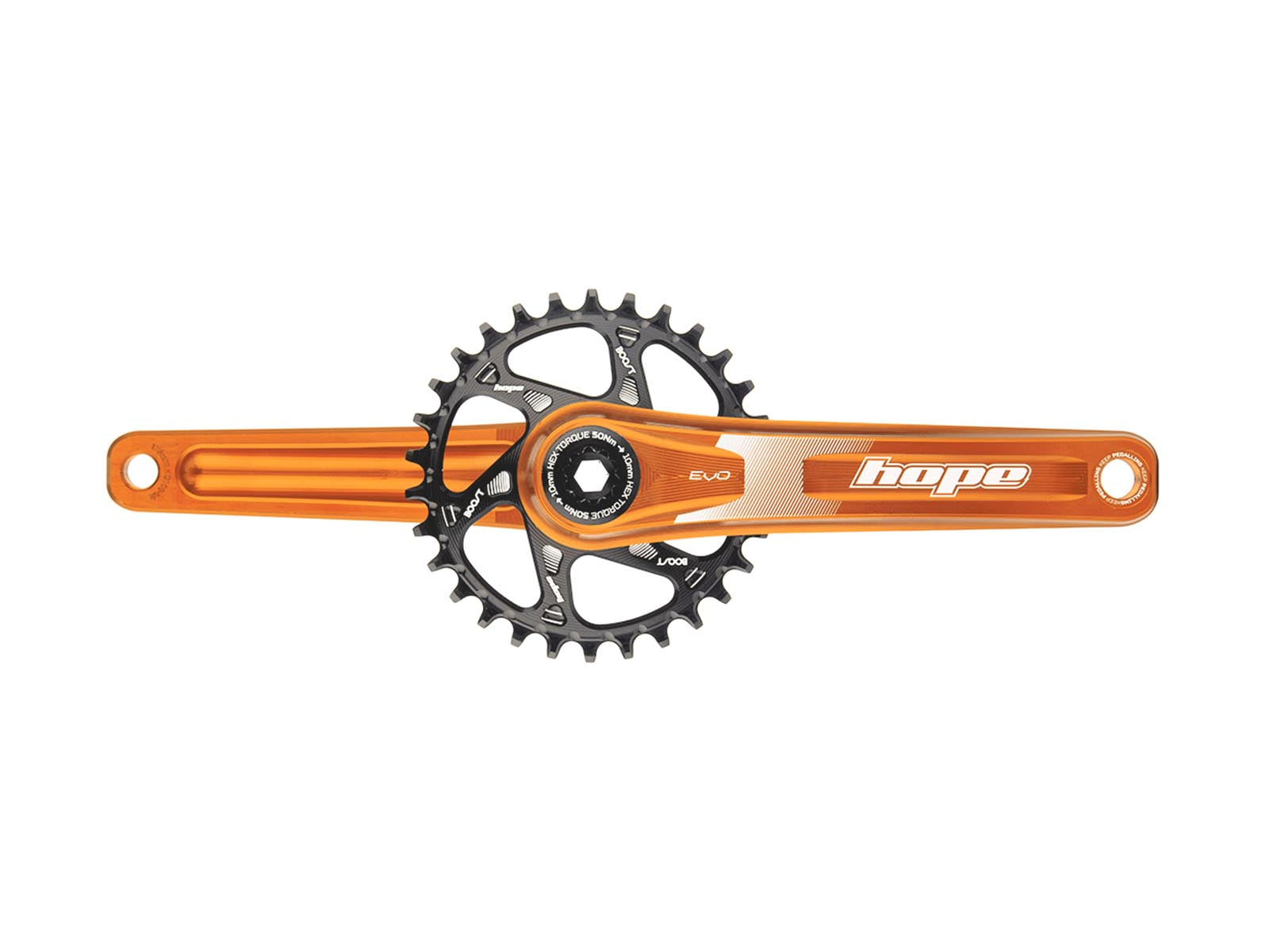 Evo Crankset - 68/73mm - 49/52mm Chainline