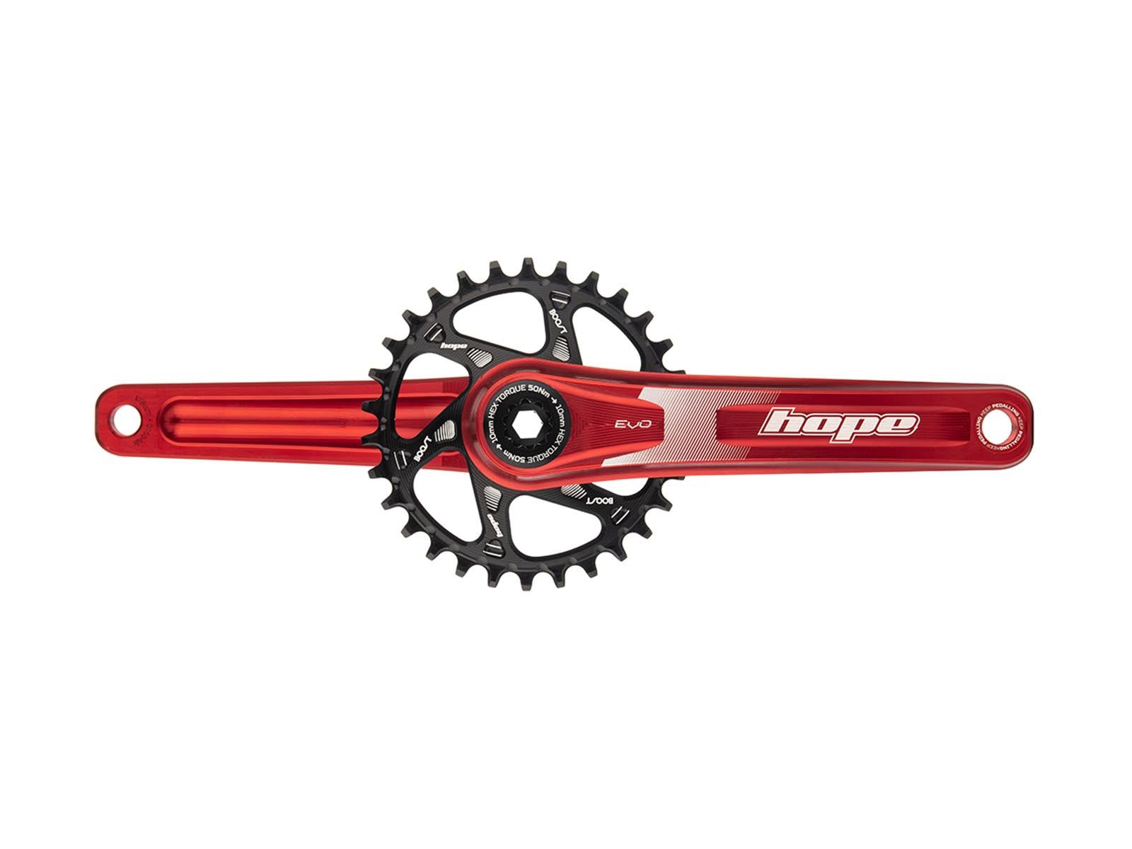 Evo SuperBoost Crankset - 73mm - 56.5mm Chainline