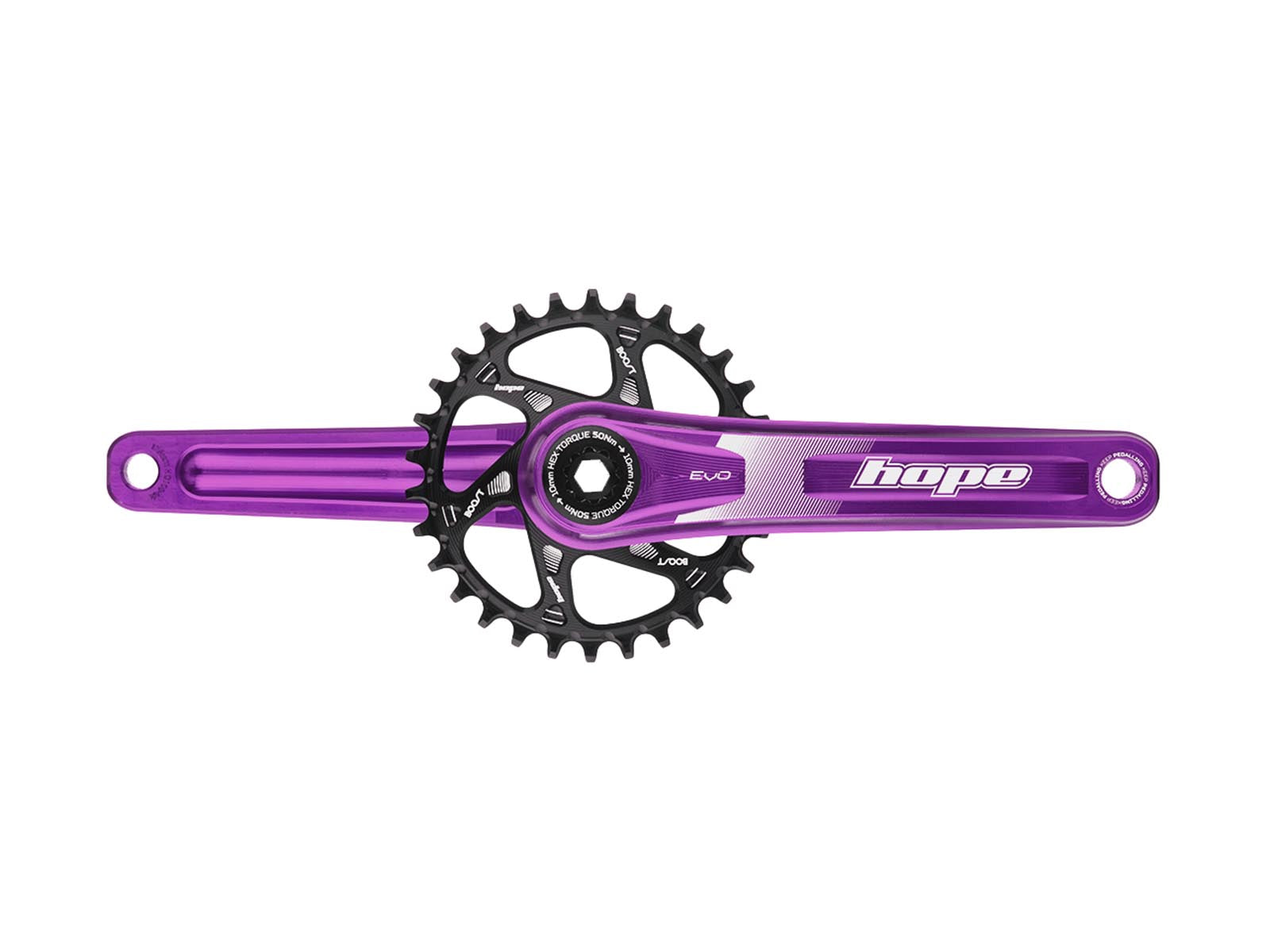 Evo SuperBoost Crankset - 73mm - 56.5mm Chainline