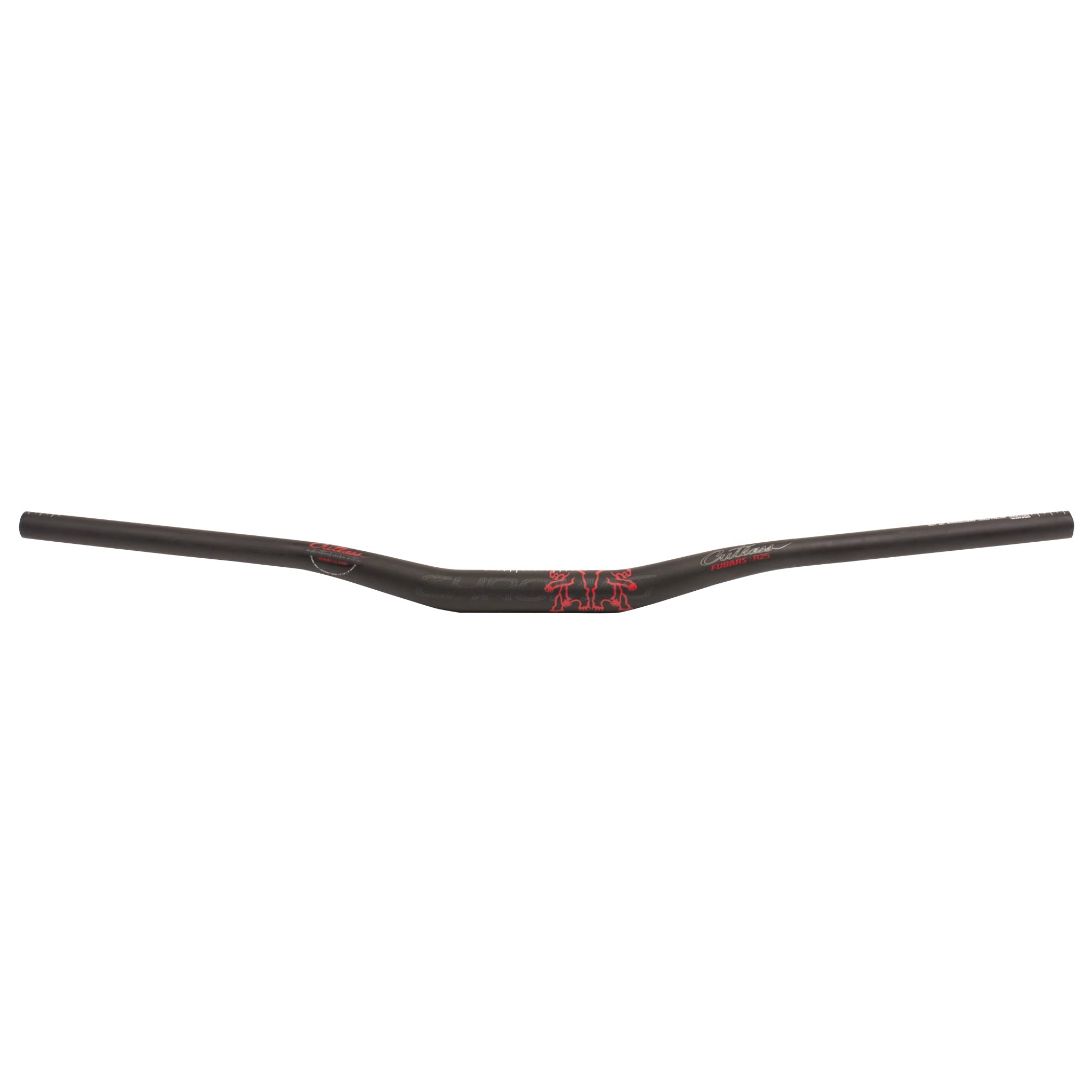 Chromag Fubars Cutlass Handlebar, 800mm - 25Mm Black/Red