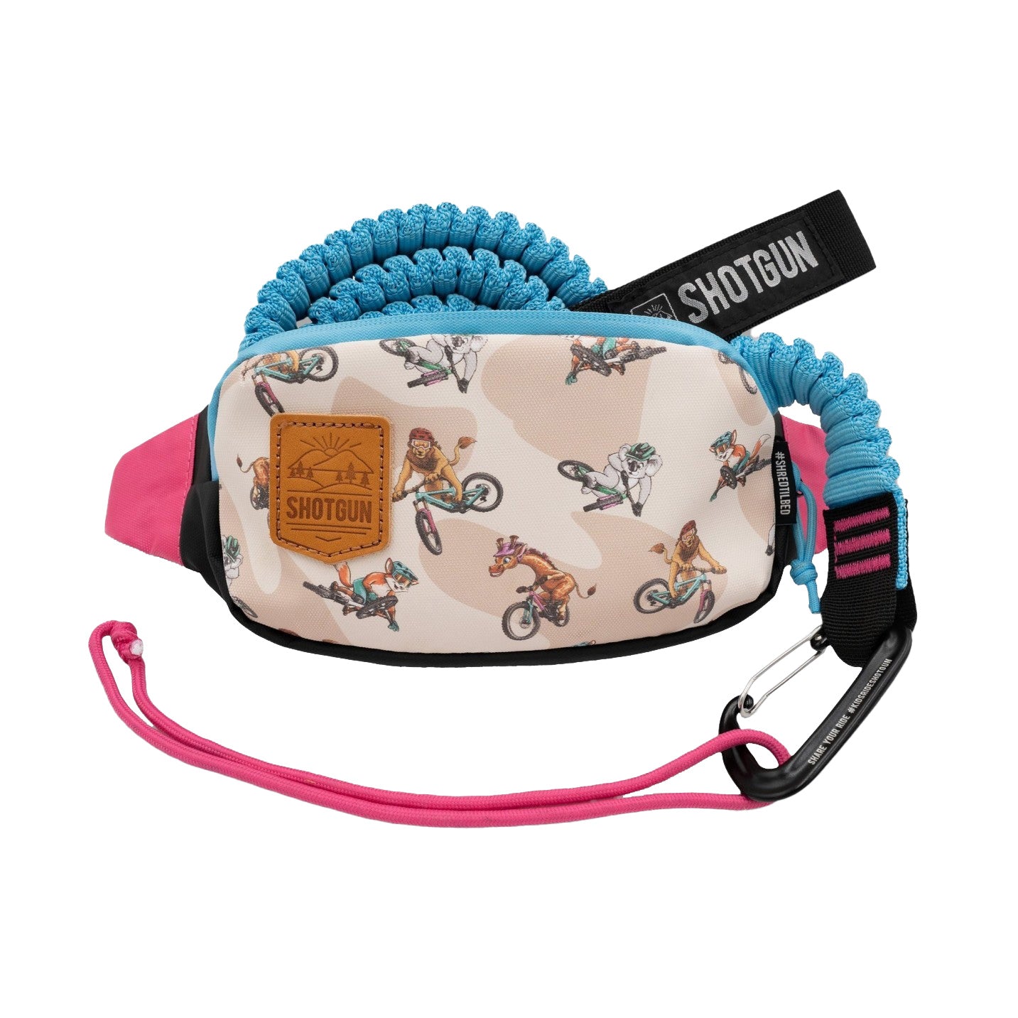 Shotgun Bike Tow Rope + Child Hip Pack Combo