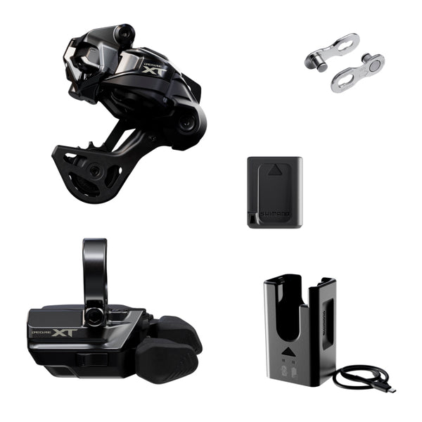 新型シマノ XT M8250 DI2 GS ワイヤレス アップグレードキット Shimano XT M8250 Di2 Wireless Drivetrain Upgrade Kit - GS