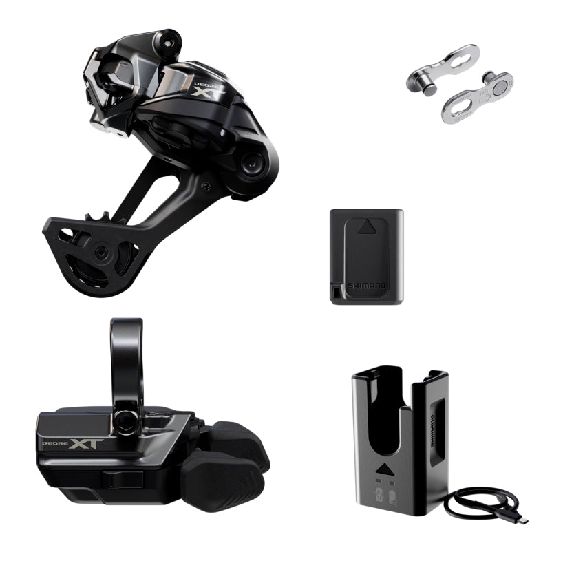 新型シマノ XT M8250 DI2 GS ワイヤレス アップグレードキット Shimano XT M8250 Di2 Wireless Drivetrain Upgrade Kit - SGS