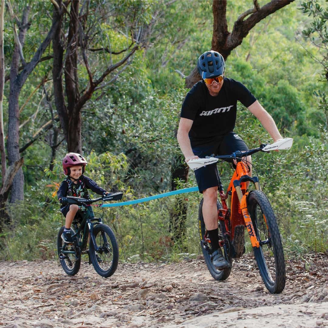 Shotgun Bike Tow Rope + Child Hip Pack Combo