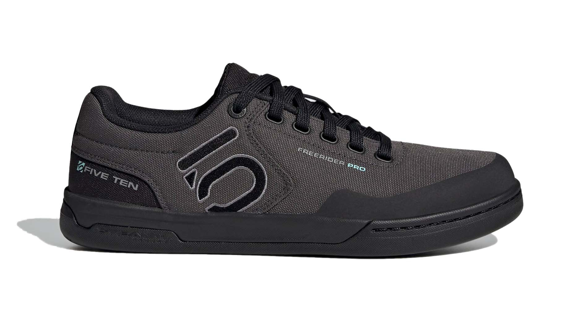 Five Ten Freerider Pro Canvas - Grey/Grey Three/Acid Mint / 8