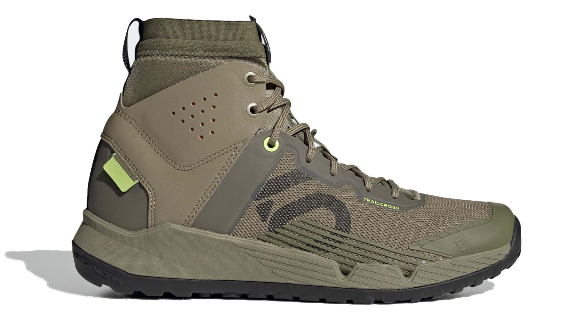 Five Ten Trailcross Mid Pro Shoe - Orbit Green/Core Black/Pulse Lime / 8