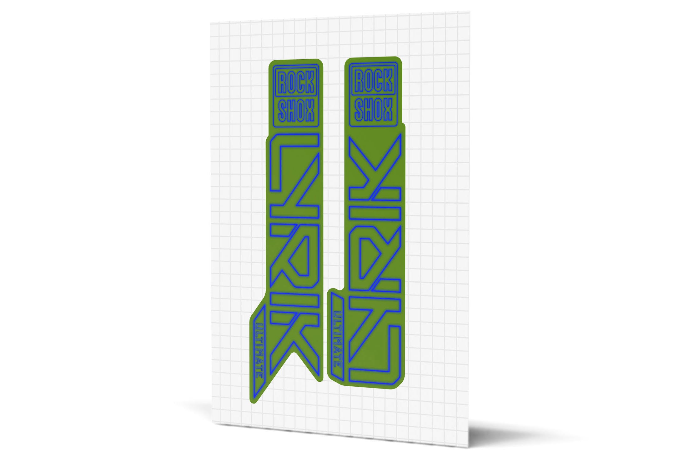 Lyrik Gloss Decals - Green Lowers