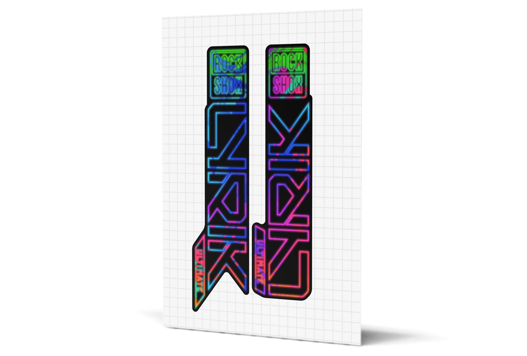 Lyrik Gloss Decals - Black Lowers