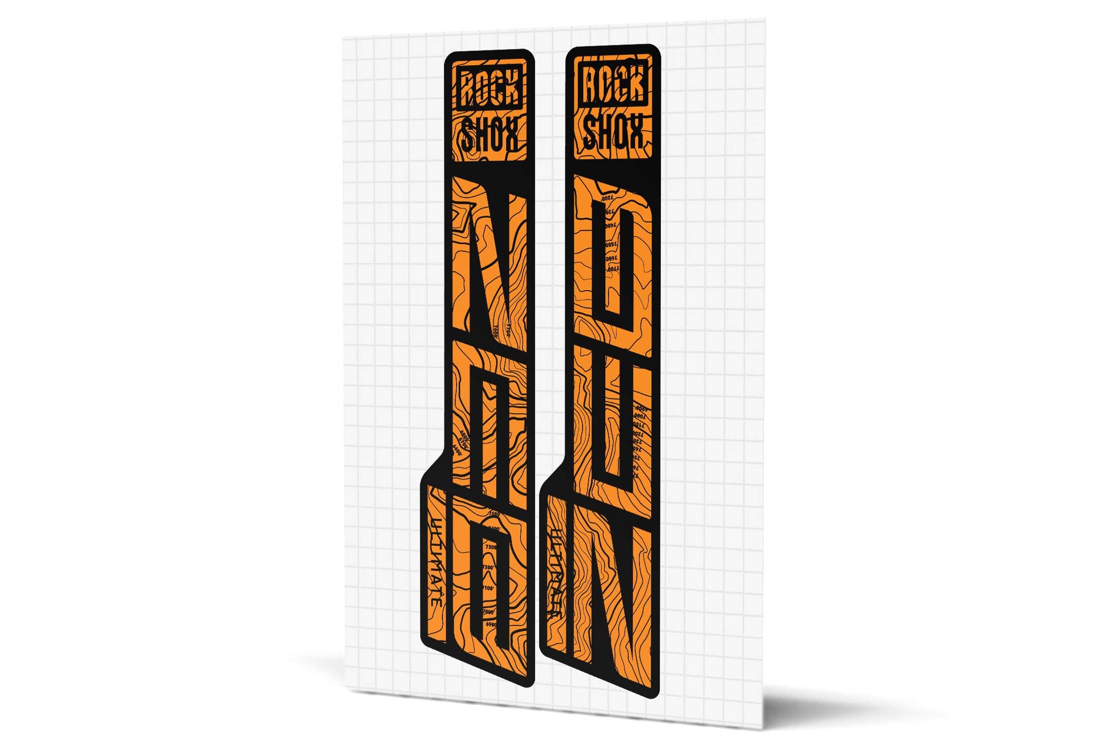 Rockshox zeb decals sales