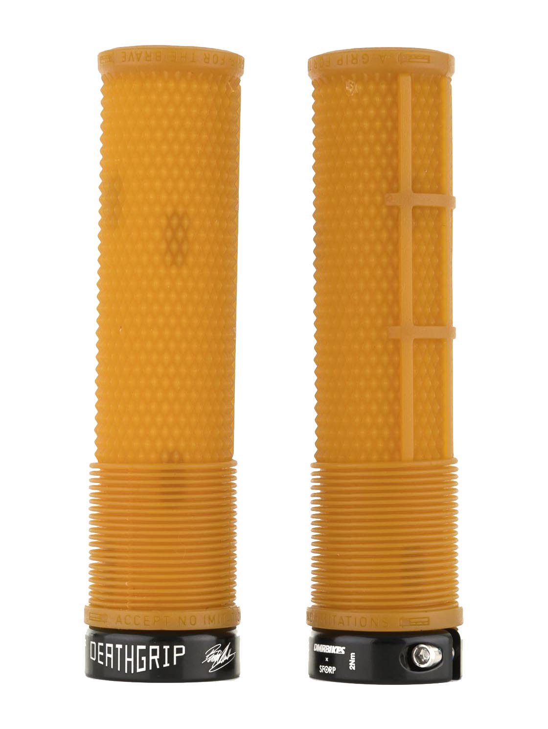 DeathGrip Lock-On Flangeless Grips - Thick