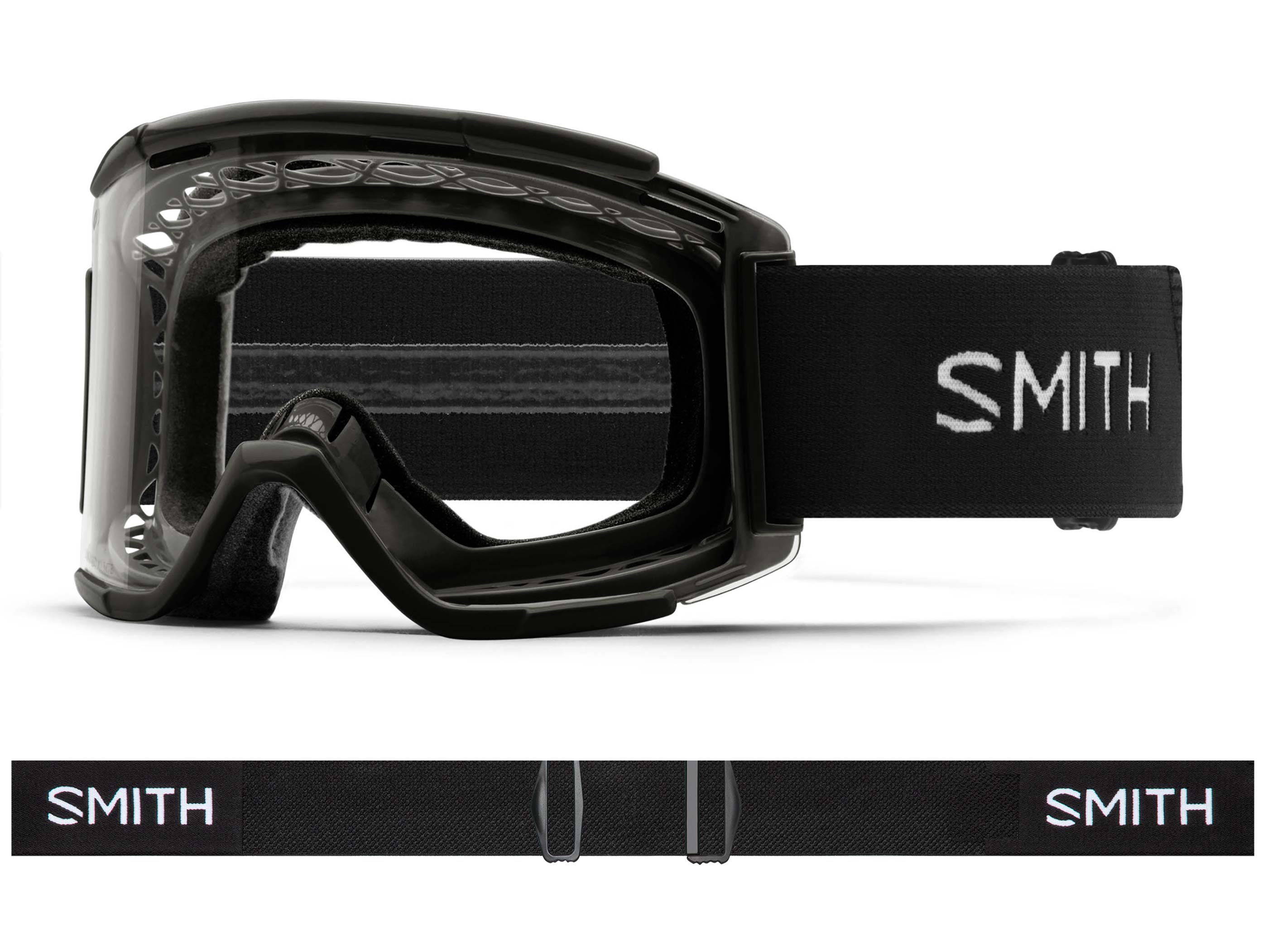 Smith Squad XL MTB Goggles - Black / Clear Anti-Fog
