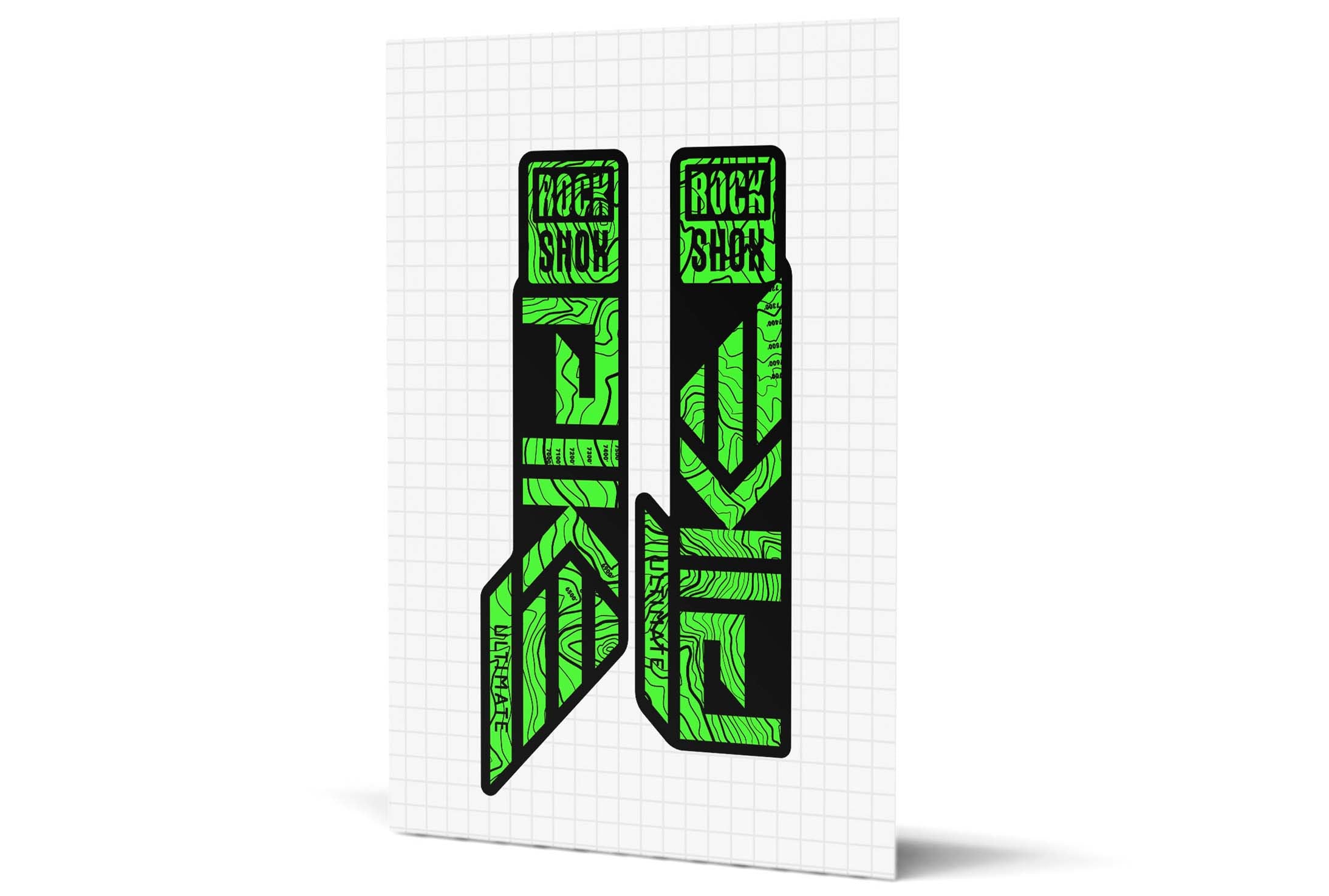 Pike Gloss Decals - Black Lowers