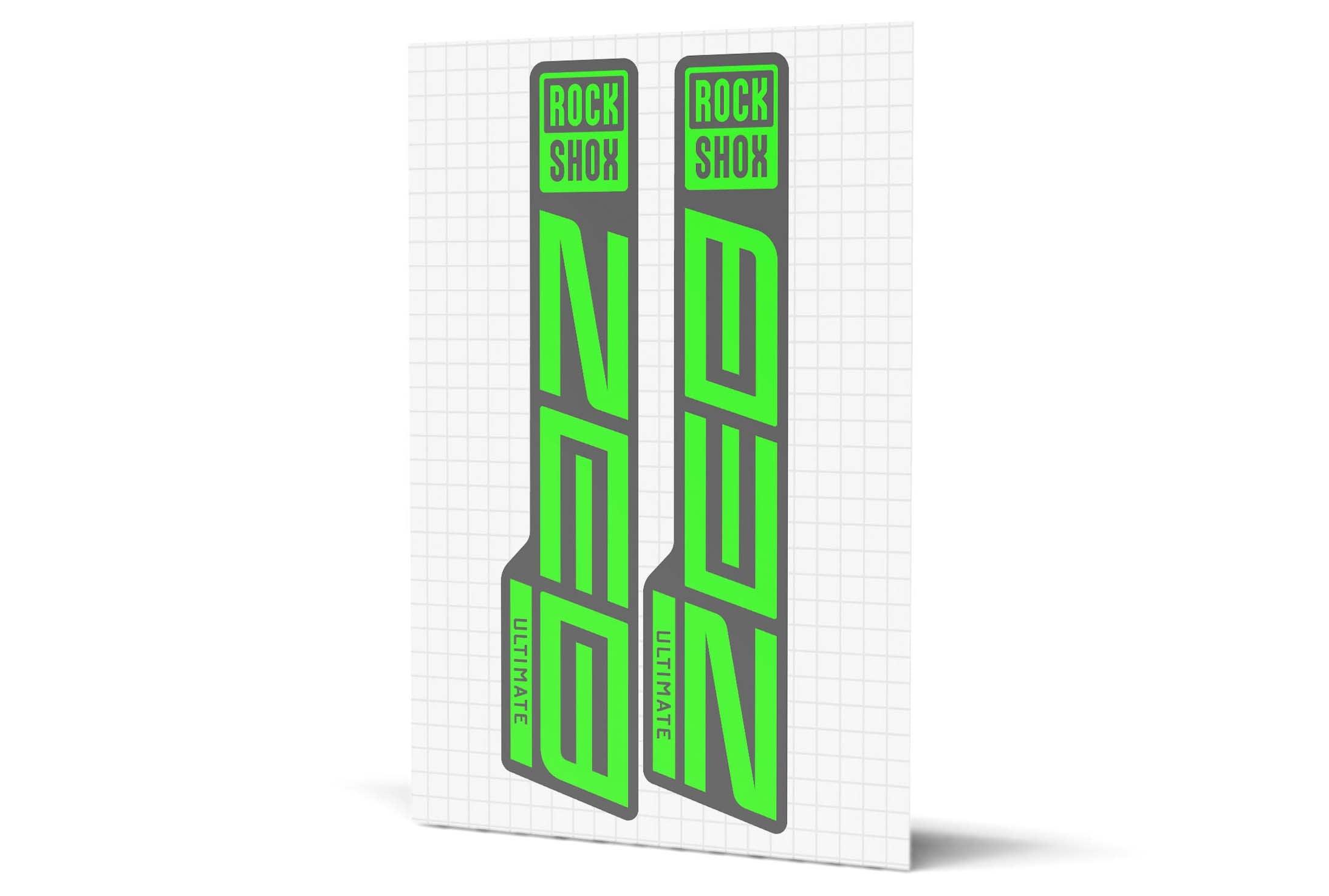 Zeb Matte Decals - Grey Lowers