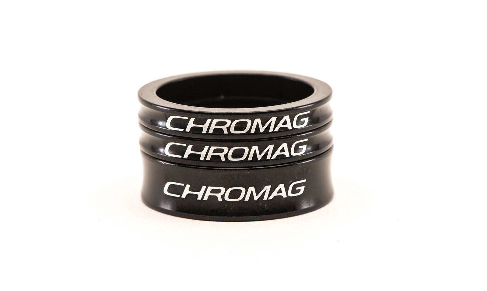 Chromag Aluminum Headset Spacer Kit - Black