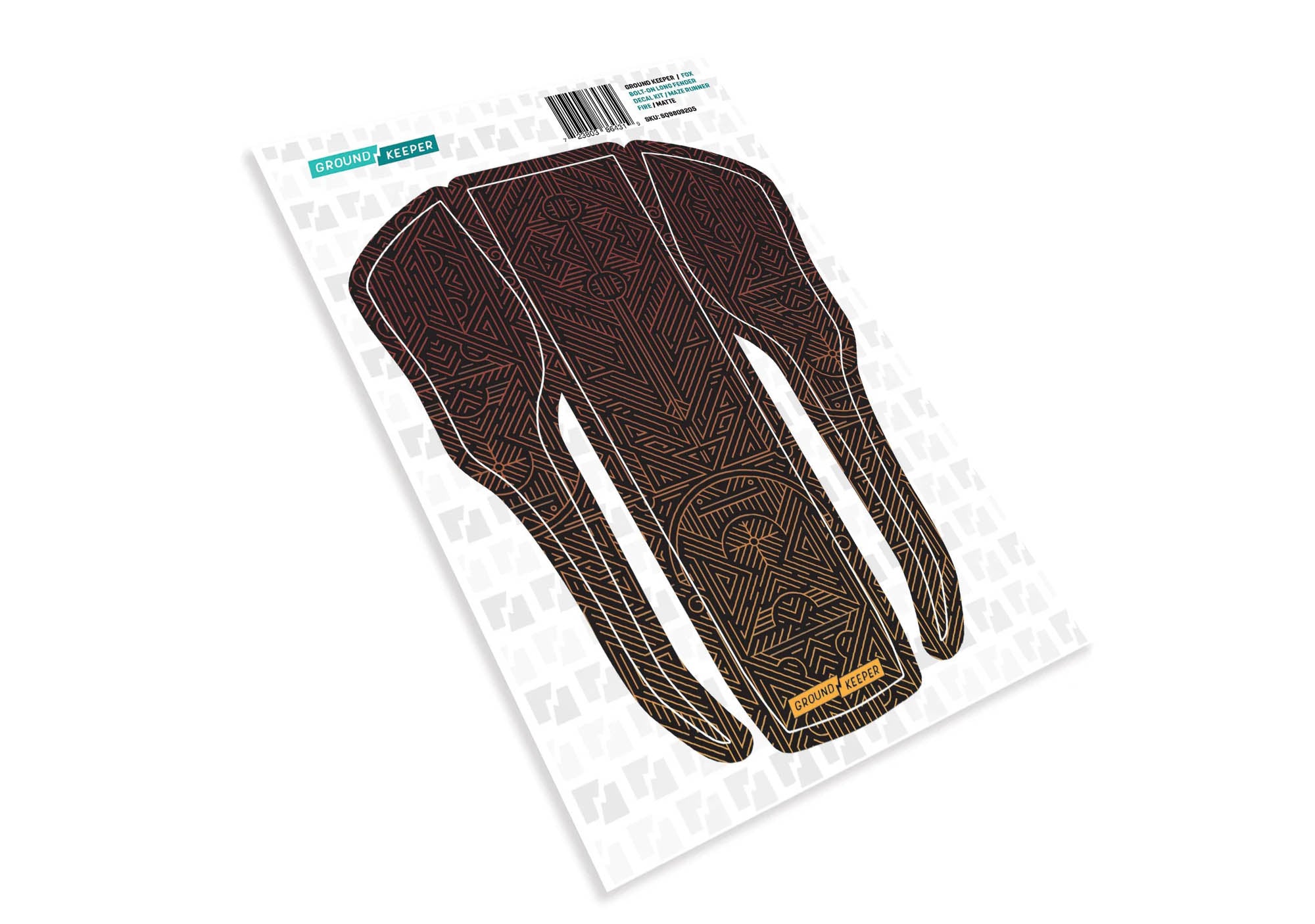 Fox 36/38 Short Bolt-On Fender Decal Kit