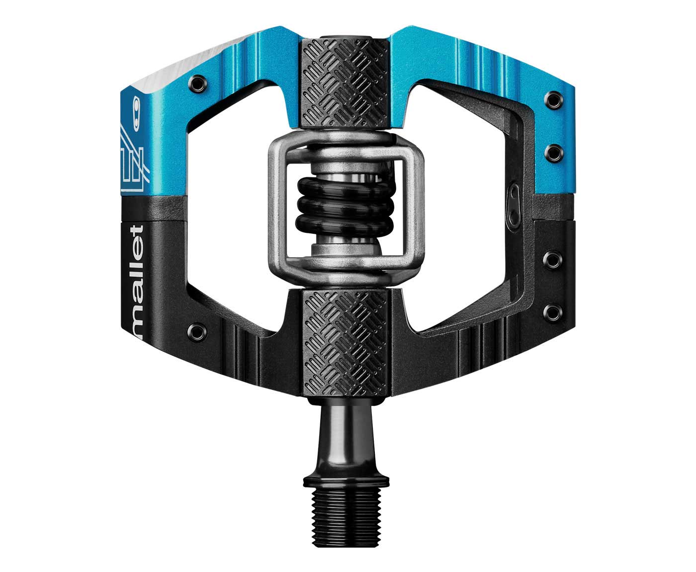 Longer shop bike pedals