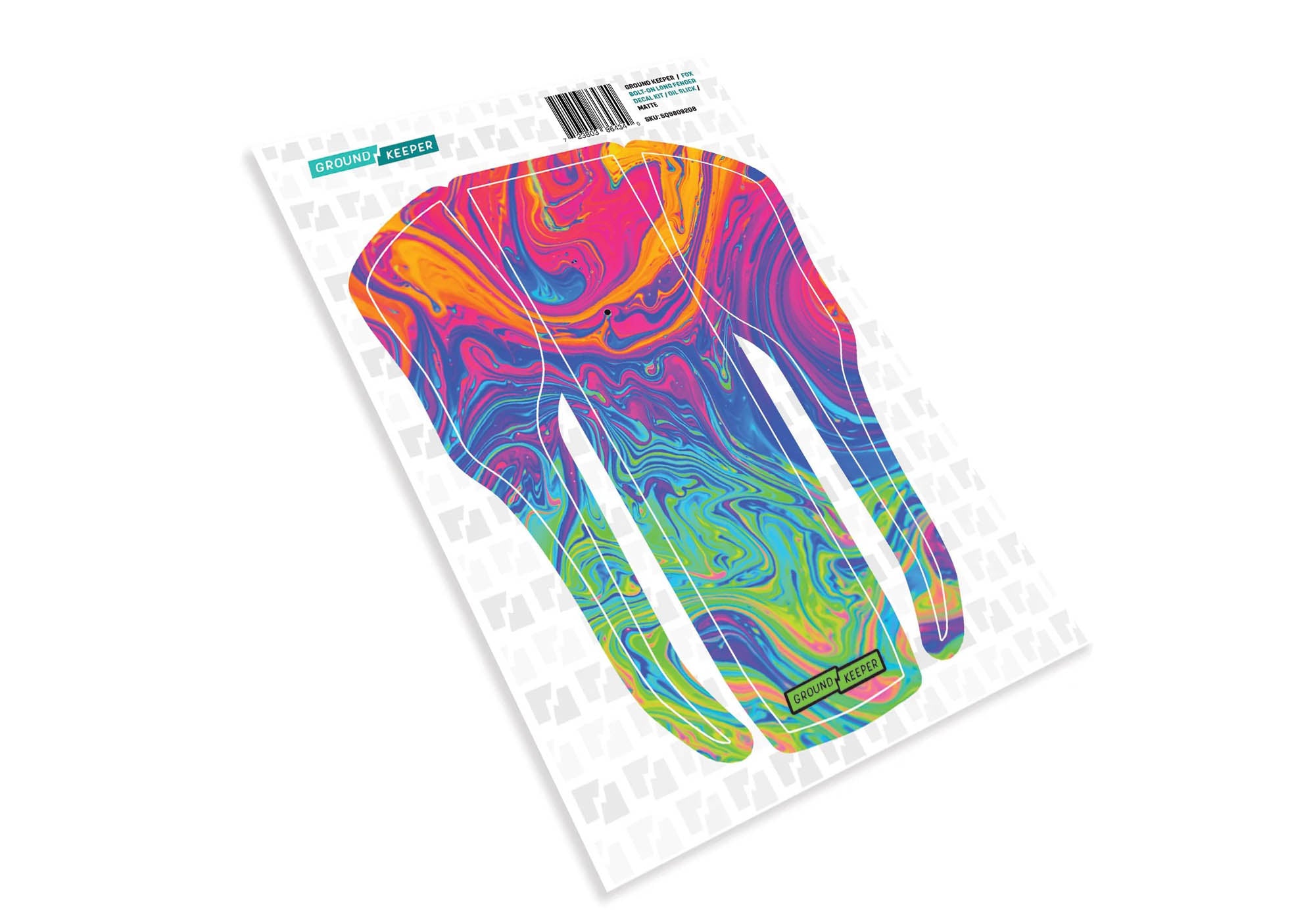 Fox 36/38 Short Bolt-On Fender Decal Kit