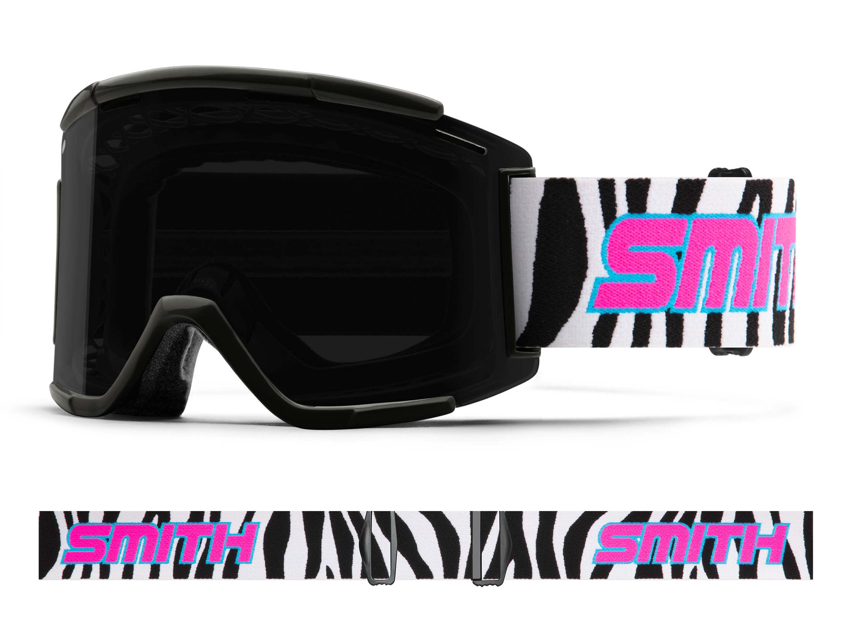 Smith Squad XL MTB Goggles - Get Wild / ChromaPop Sun Black