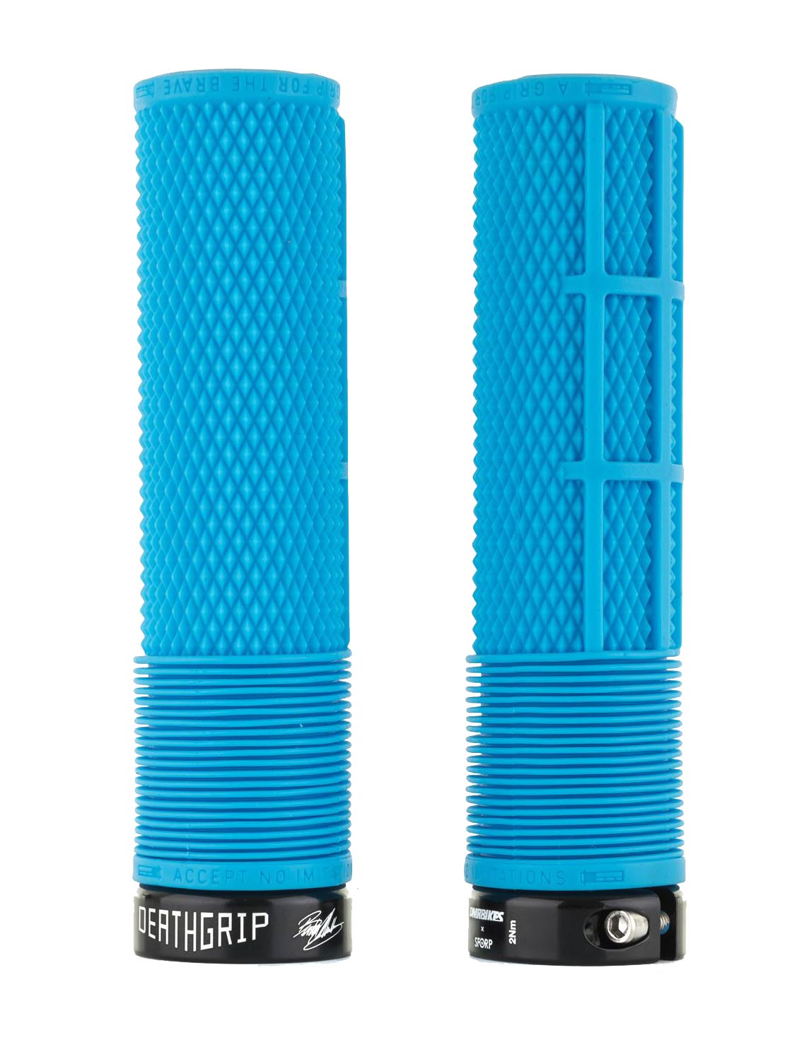 DeathGrip Lock-On Flangeless Grips - Thick