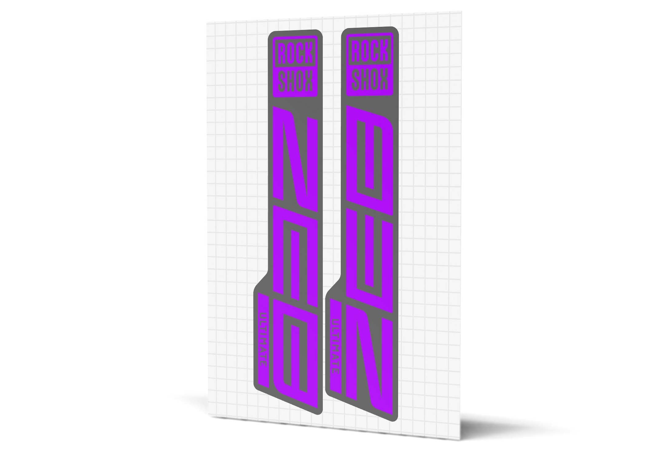 Zeb Matte Decals - Grey Lowers