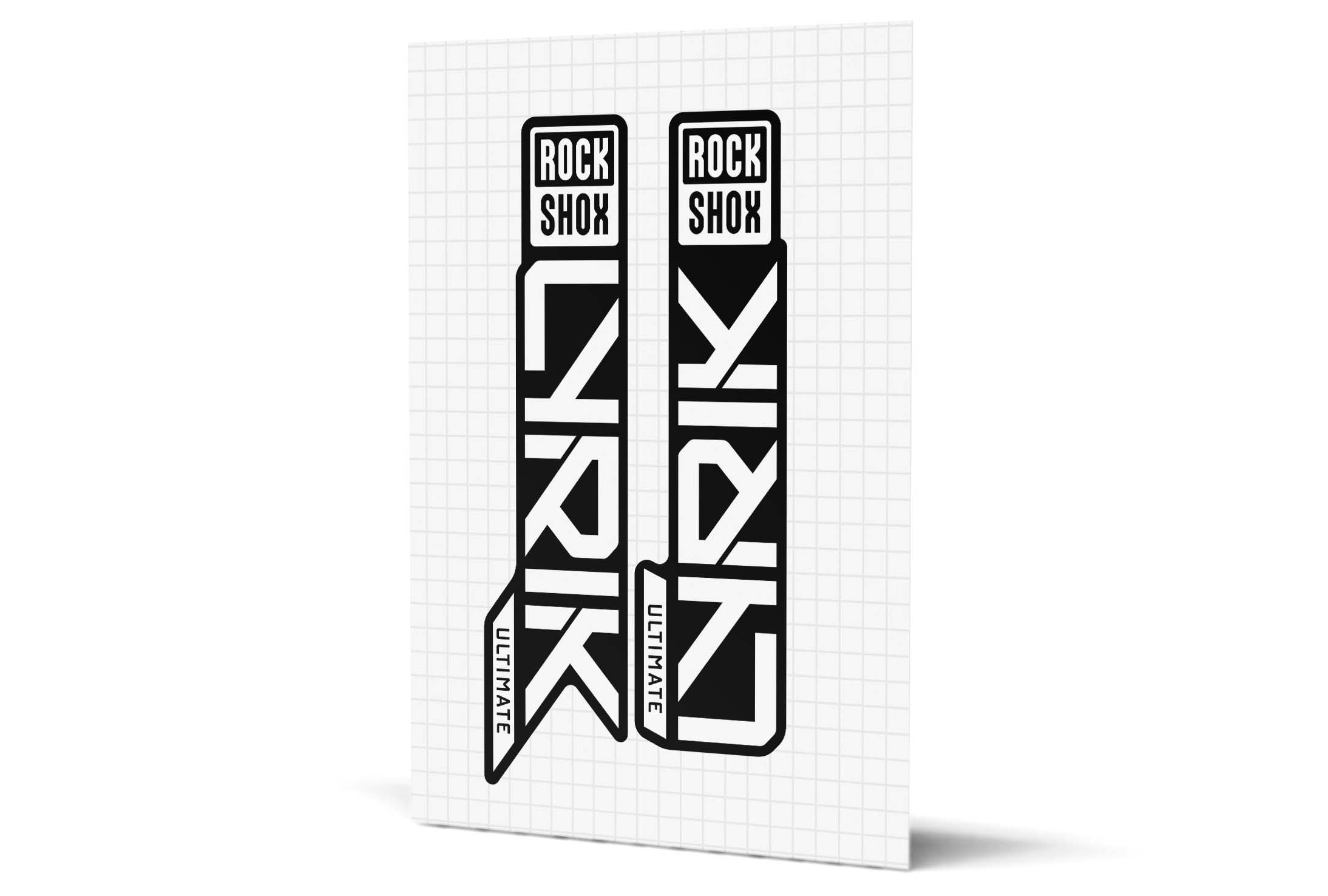 Lyrik Gloss Decals - Black Lowers