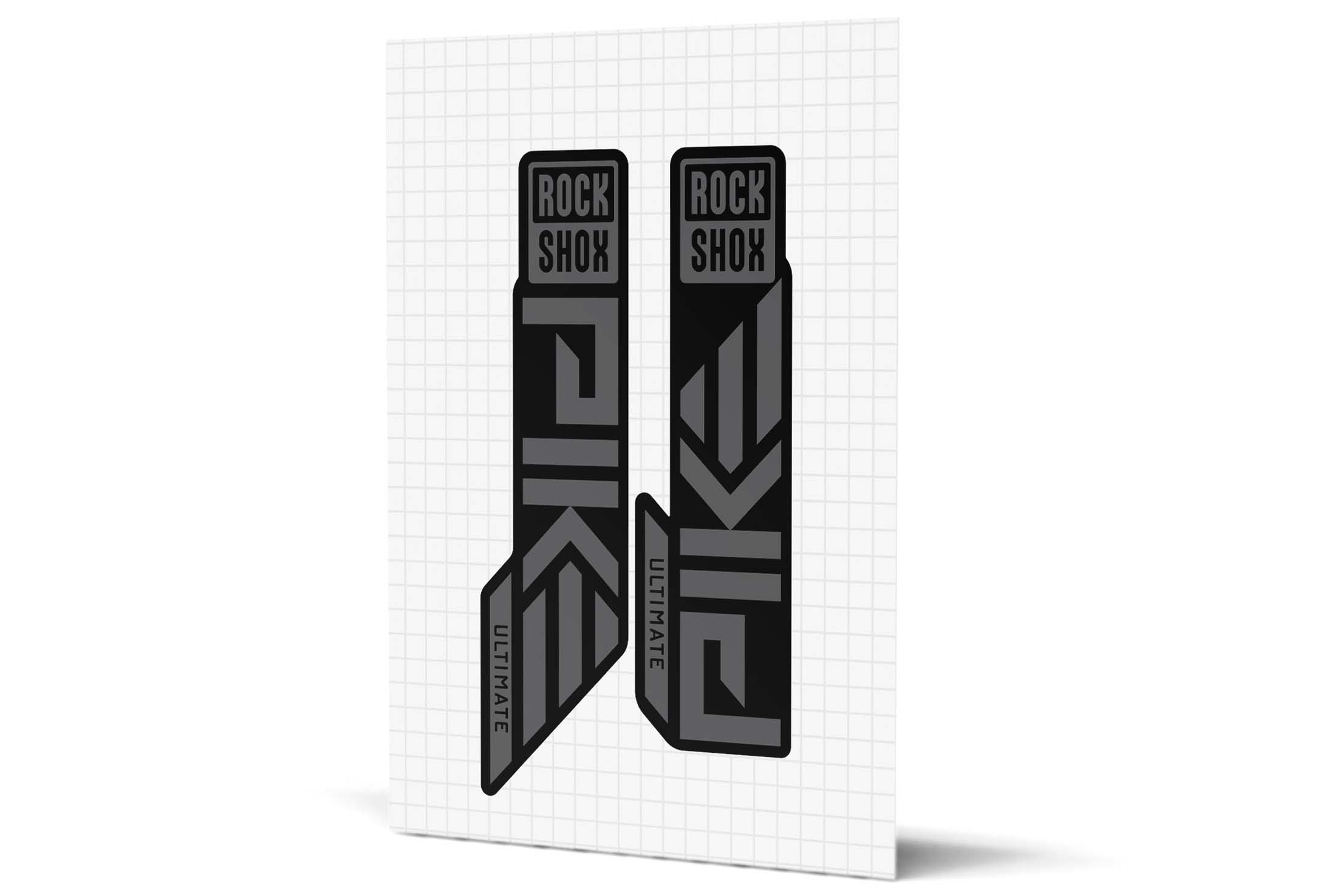 Pike Gloss Decals - Black Lowers