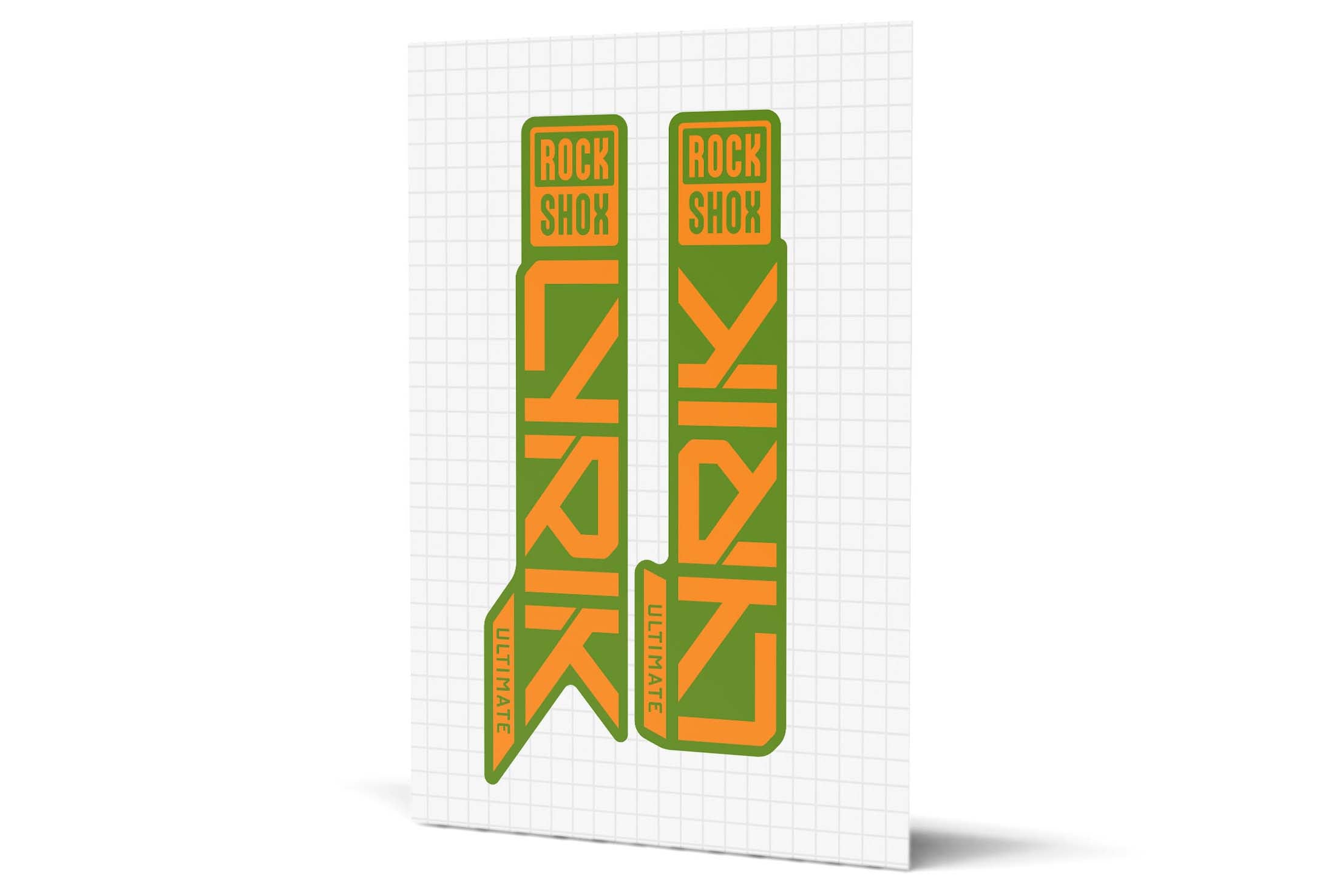 Lyrik Gloss Decals - Green Lowers
