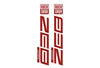 ZEB Die Cut Decal Kit - Gloss Finish