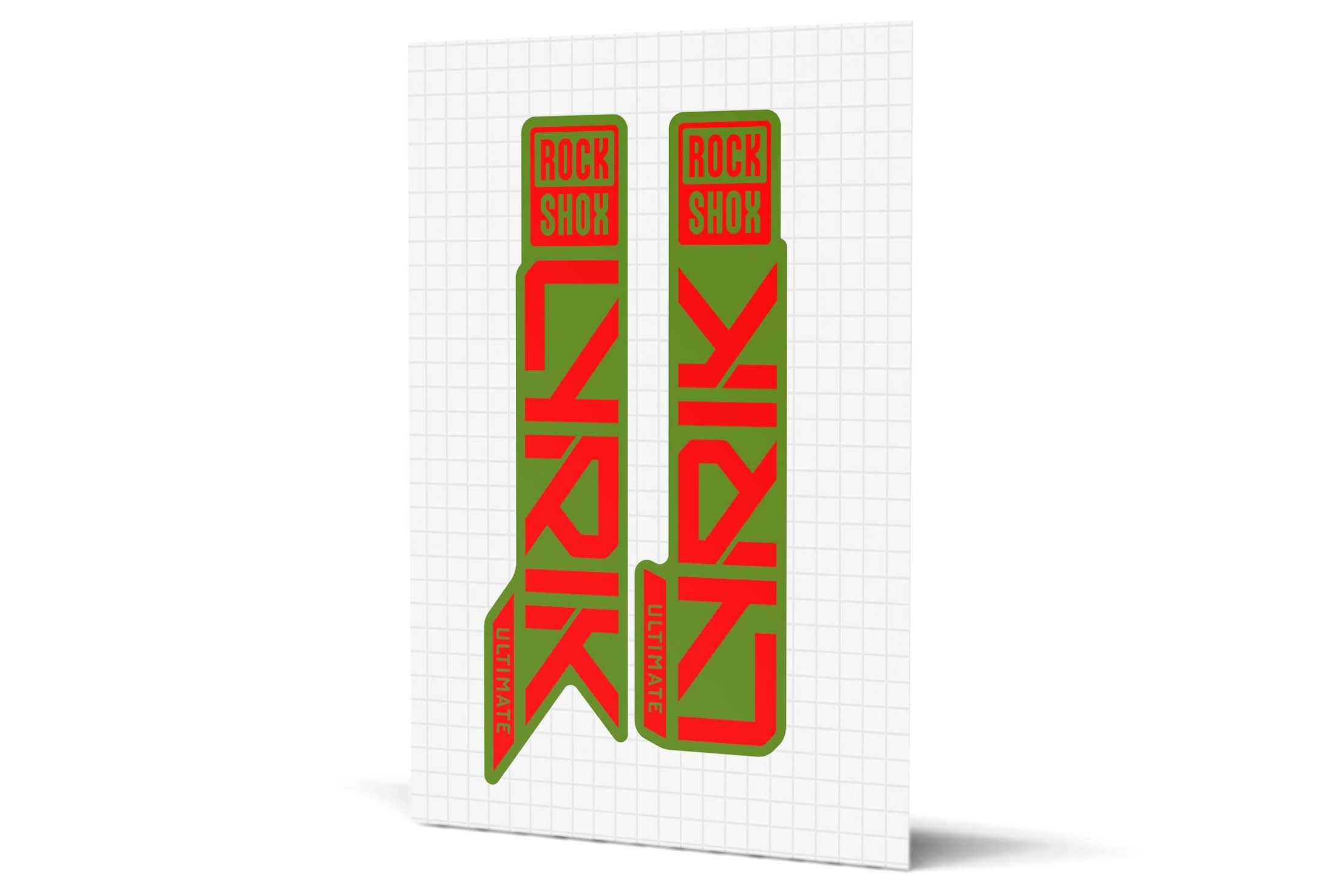 Lyrik Gloss Decals - Green Lowers