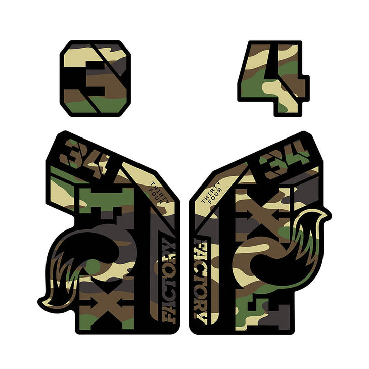 34 Factory Decal Set / Gloss Finish - 2021 Graphic