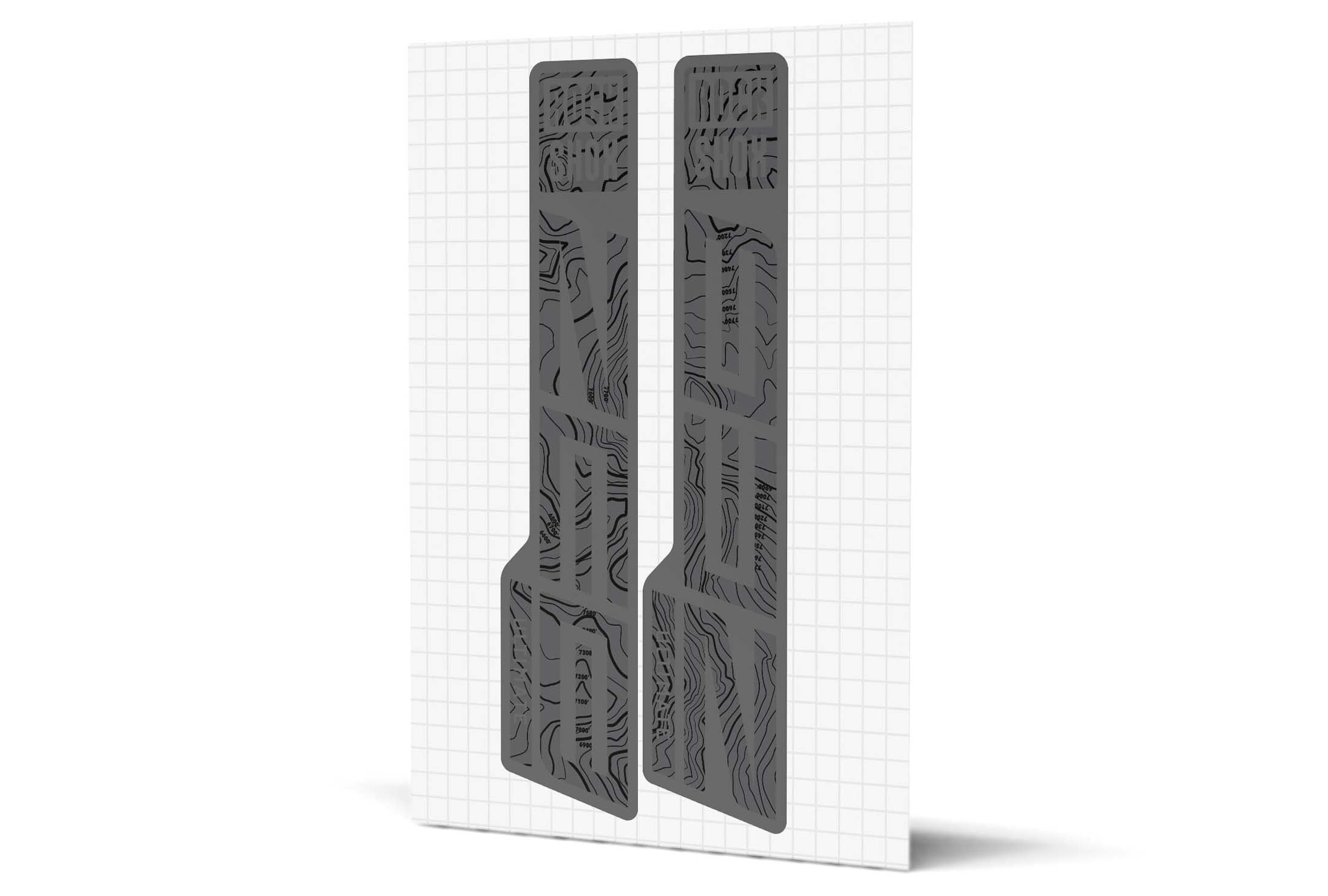 Zeb Matte Decals - Grey Lowers