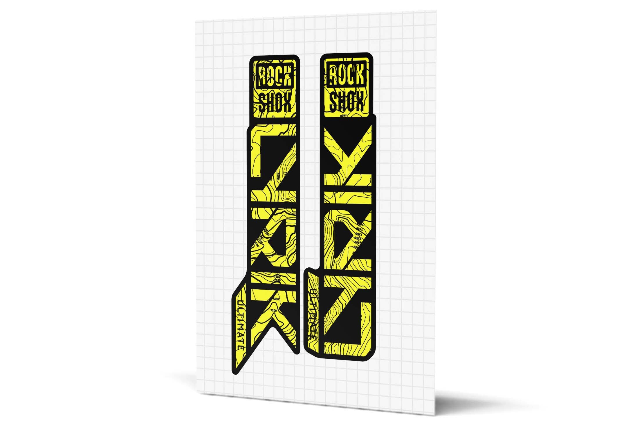 Lyrik Gloss Decals - Black Lowers